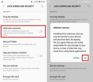 Enable Unknown Resources Install B9 Game