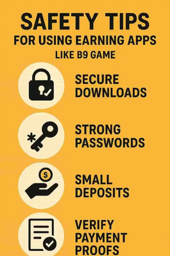 b9 game app safety tips